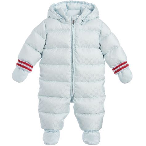 gucci baby overall|Gucci baby snowsuit.